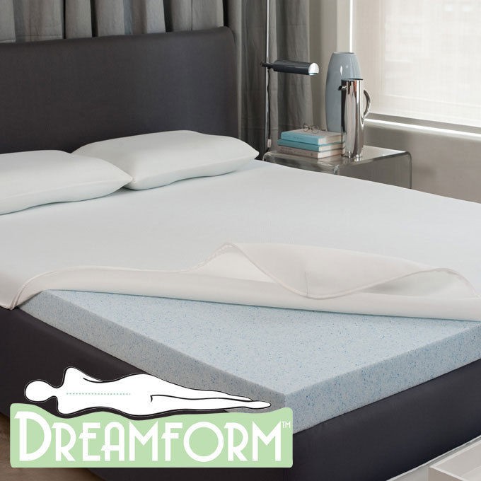 Dream Form Gel 2 inch Gel Memory Foam Twin/ Twin XL/ Full size 