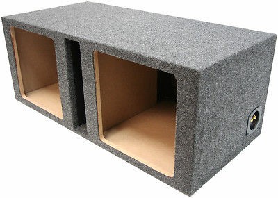 KICKER DUAL 10 SOLOBARIC PORTED L3 L5 L7 SUBWOOFER SPEAKER SUB BOX 