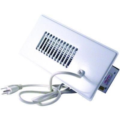   Register Booster Fan White 4x10 Heat AC Air Flow Duct Vent CBW