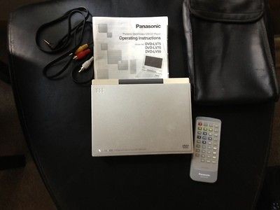 Panasonic DVD LS850 Portable DVD/CD Player (8.5) with bag LQQK