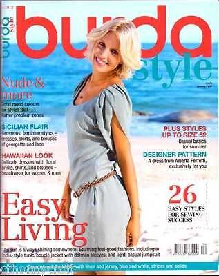 Burda Pattern UK Magazine 4/2012   26 Easy Styles, Uncut Patterns 