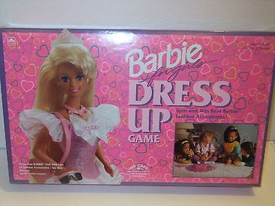 NIB BARBIE 1993 DRESS UP GAME