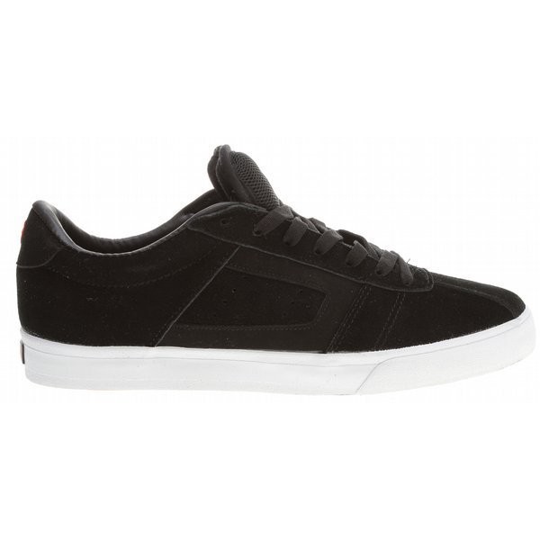 Circa Fix Skate Shoes Black/White/Tr​ue Red