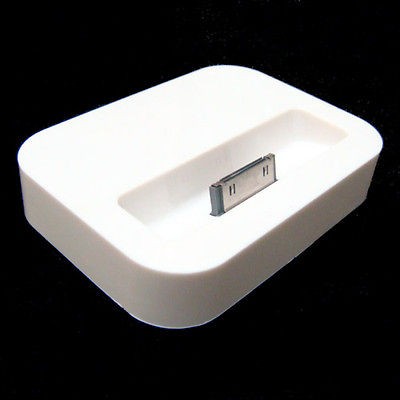 For Apple iPhone 4 4S 3GS iPod Dock Docking Station Charging Cradle 