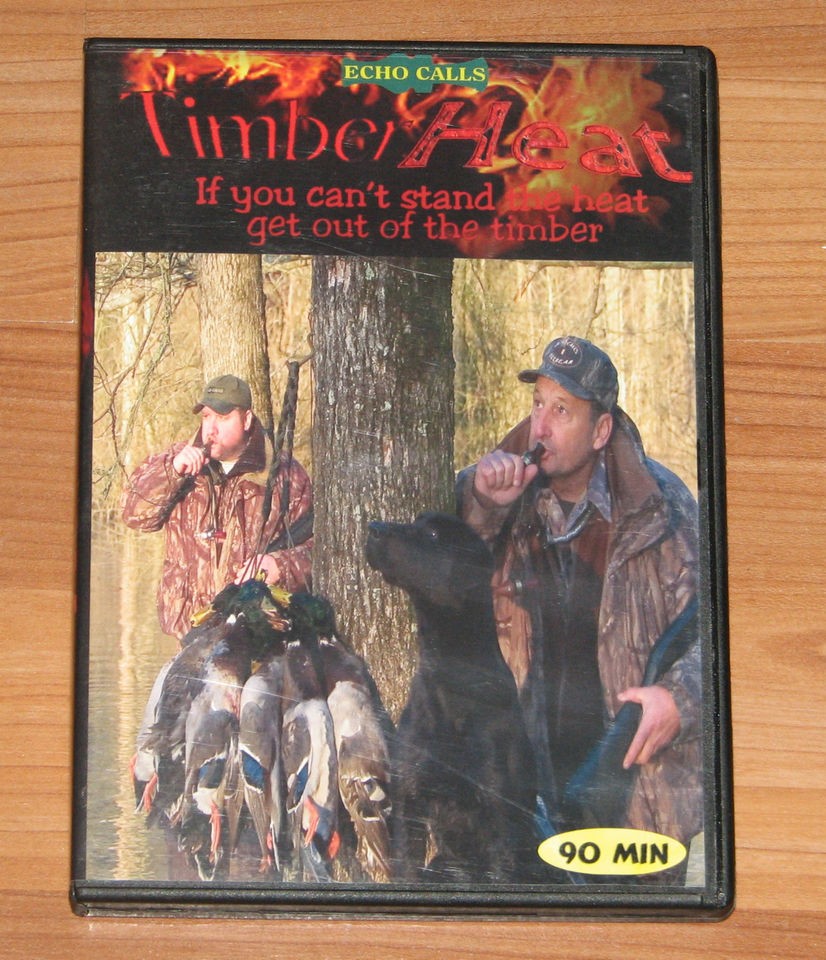 ECHO CALLS TIMBER HEAT WATERFOWL DVD USED 