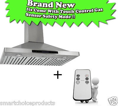 stainless vent hood in Range Hoods