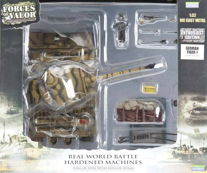 NEW Unimax 80003 1/32 German Tiger I Eastern Front 1944 80003 NIB