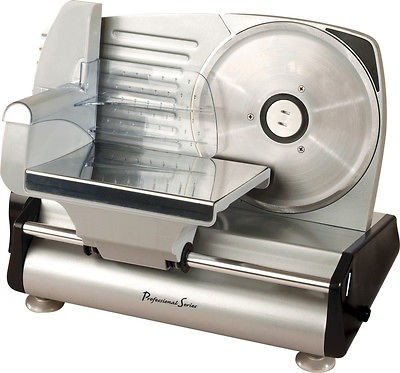   PS77711 PRO SERIES MEAT CHEESE LETTUCE BREAD FOOD DELI SLICER 150W