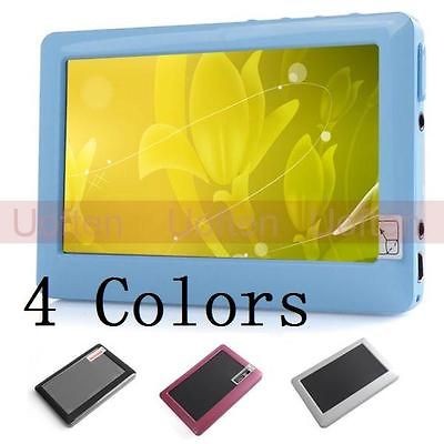 New 4GB 4.3 Colorful TFT Touch Screen  MP4 MP5 Player FM Radio E 