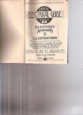 hawkins electrical guide in Antiquarian & Collectible