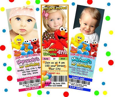 elmo invitations in Invitations & Announcements