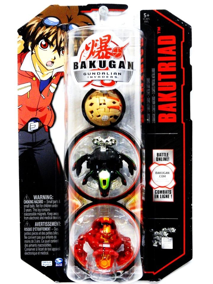 BAKUGAN BAKUTRIAD PHOSPHOS / COREDEM / SECRET BALL