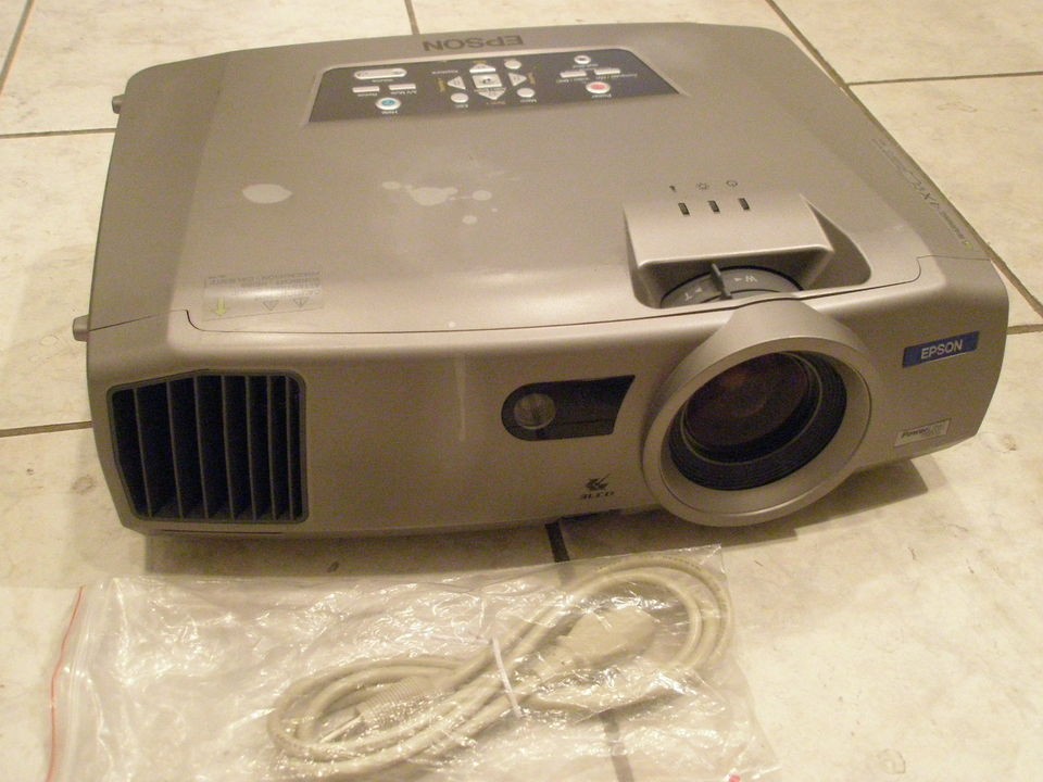 Epson EMP 7800 Powerlite 7800P LCD HD Computer Projector 3500 Lumens 