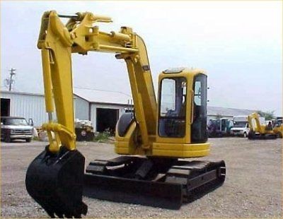 Komatsu PC75UU 3 Hydraulic Excavator manual