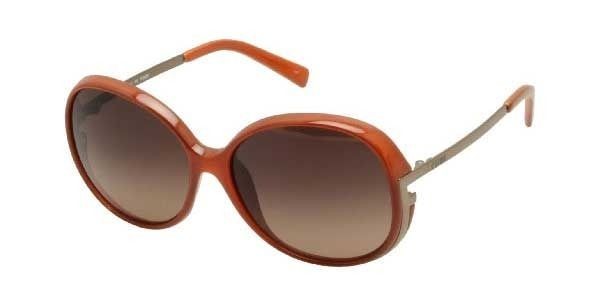 New Fendi FS5207 621 Burnt Orange Brown Gradient Sunglasses