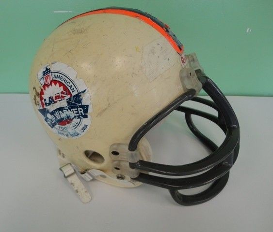   Pro Football Helmet with Facemask Chin Strap Medium Used M youth