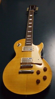 ESP Edwards E LP 98LTS Flamed DUNCAN Long t Lemon Drop