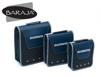 SHIMANO BARAJA TACKLE WORM BINDER STORAGE CASE SIZE JUMBO BLACK NEW