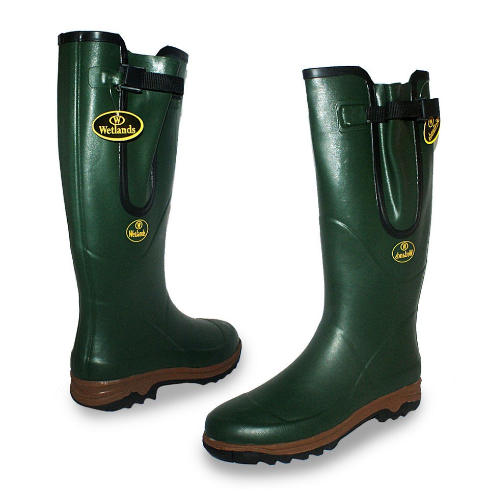 Mens Hunting Fishing Waterproof Walking Wellies Rain Festival 