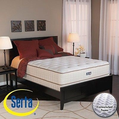 NEW Serta Alleene Plush California King size Mattress and Box Spring 