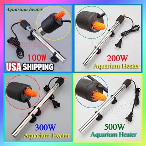   300W 500W Automatic Aquarium Fish Tank SUBMERSIBLE Heater Adjustable