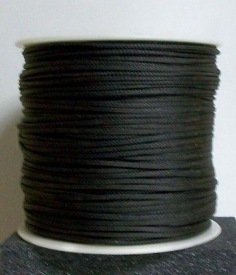 100 ft. spool 180 lb test black Dacron (Big game fishing line)