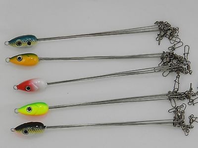 Lot of (5) Alabama Umbrella Fishing Rigs, Multiple Colors