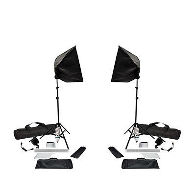 Photo Light Studio Video Continuous Lighting Kit Photography Softbox 