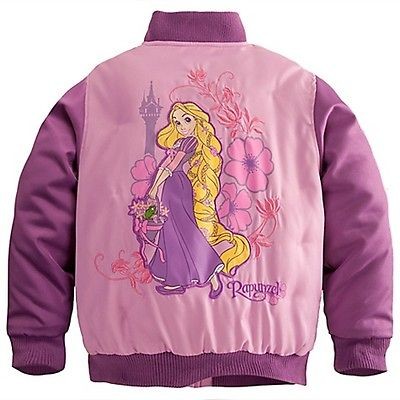 NWT Christmas in July or Back to School Girls Disney Rapunzel Varsity 