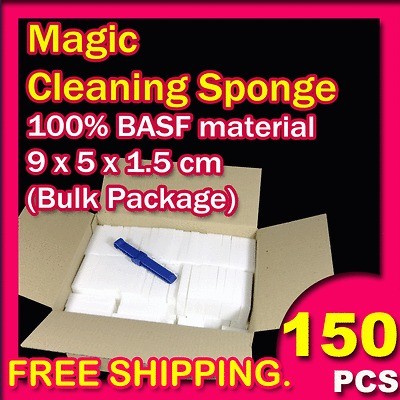   SPONGE CLEANING ERASER 100% MELAMINE FOAM MULTI CLEANER BLOCK BULK