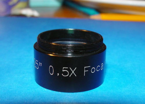 Threaded 1.25 0.5x Focal Reducer for Telescope, Brand New Boxed