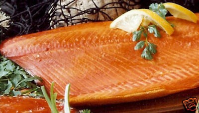 Wild Alaskan Alder Smoked Sockeye Salmon Retort Pouches in 1 Lb 