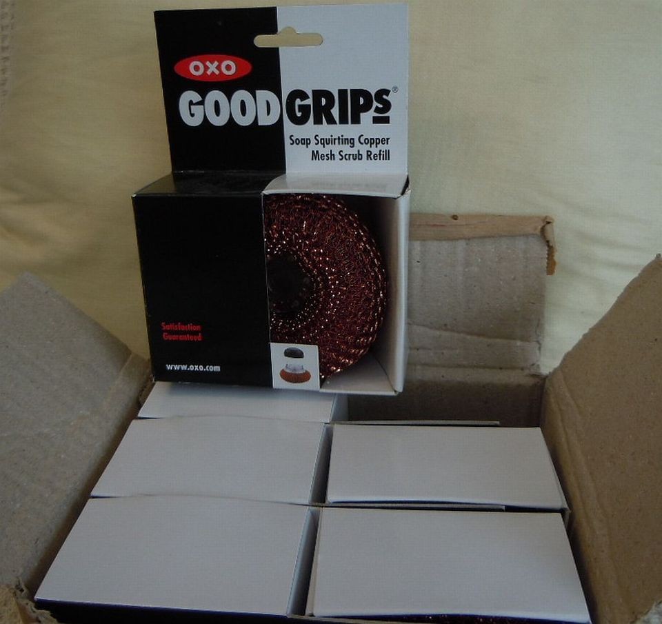 OXO Good Grips Soap Squirting Copper Mesh Scrub Refills