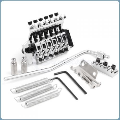 Silver Floyd Rose Licensed Guitar Tremolo Bridge Parts