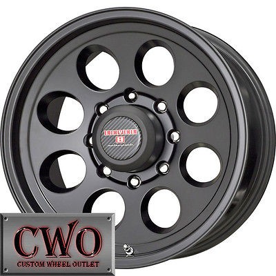 17 Black Tracker Wheels Rims 6x135 6 Lug Ford F150 Expedition Lincoln 