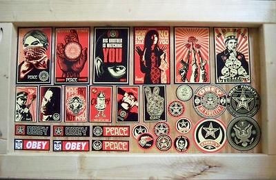 OBEY URBAN RENEWEL STICKER PACK 30 Lot  PROPAGANDA 