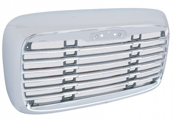 Freightliner Columbia Chrome Grill w/ Bugscreen Replacement Grille 