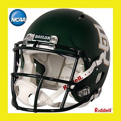 BAYLOR BEARS REVOLUTION SPEED FOOTBALL HELMET GREEN