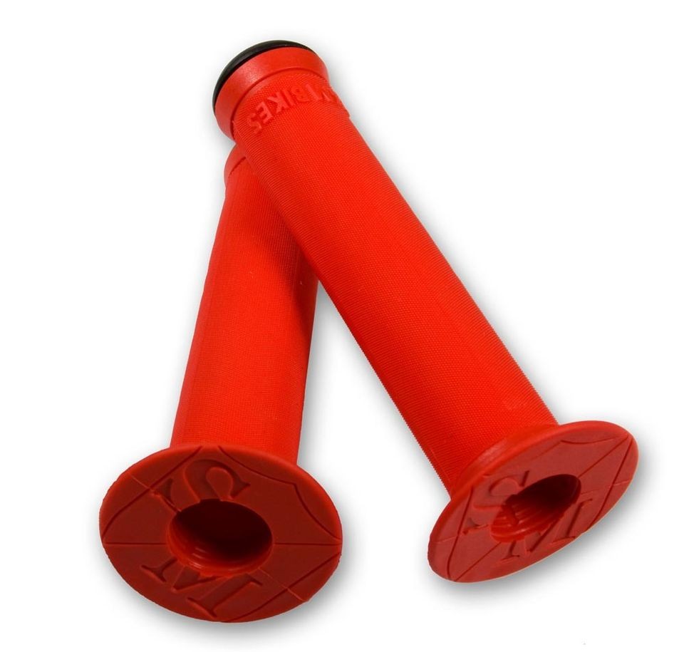   RED LOGO GRIP FIT bmx freestyle flatland fixie mtb Mx jet ski NEW