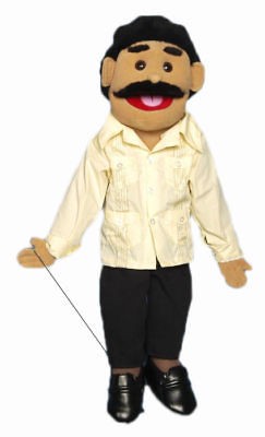 PROFESSIONAL 28 FULL BODY VENTRILOQUIST PUPPET ANTONIO