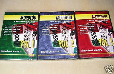 METODO de ACORDEON, GABBANELLI ACCORDION HOHNER, DVDs