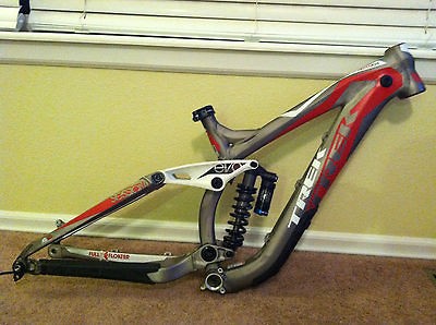 2011 Trek Session 88 MTB DH frame small, Foz DHX shock 8 travel MRSP 