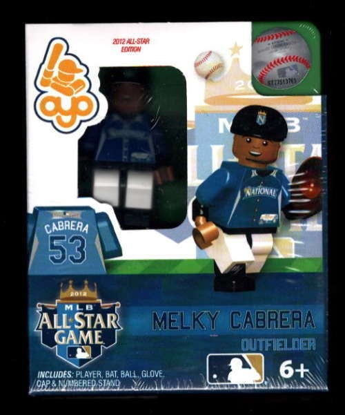 MELKY CABRERA 2012 OYO ALL STAR GAME LEGO MINIFIGURE LIMITED PRINT RUN 