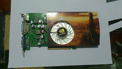 NEW nVidia GeForce 7800 GS G 70 256 MB AGP 8X Video Graphic Card 