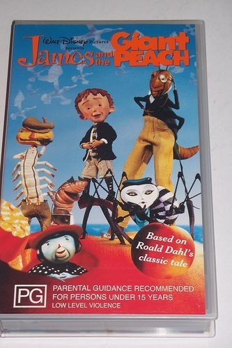 james and the giant peach vhs in VHS Tapes