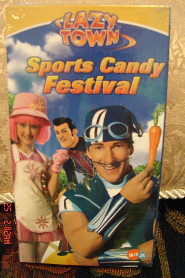 Nick Jr LAZY TOWN Sports Candy Festival BRAND NEW SEALED