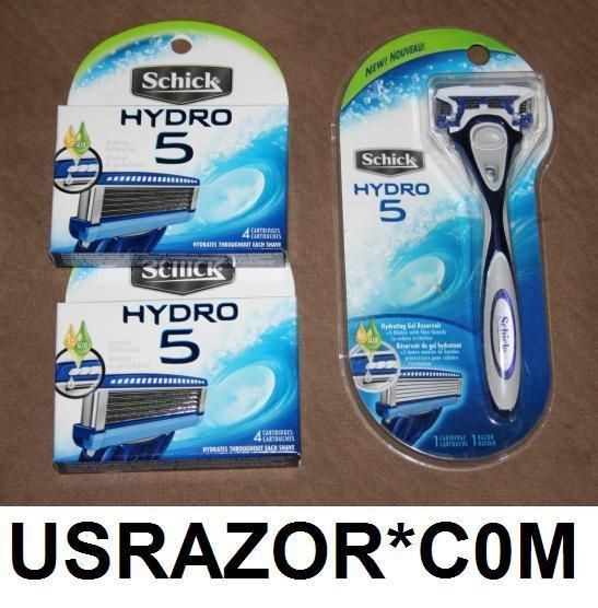   Cartridges Shaver 5 Blades+ Razor Refills Shaver Authentic Hydro