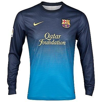 NIKE BARCELONA GOALKEEPER SHIRT 2012 13 KIDS 100% AUTHENTIC