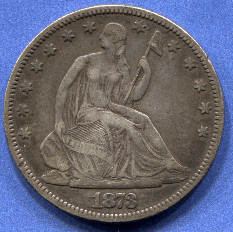 1873 silver dollar in Dollars