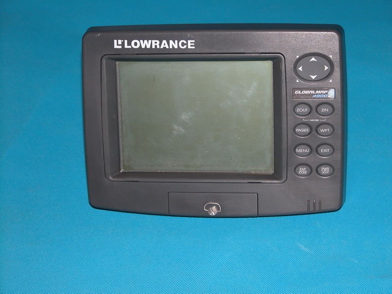 Lowrance GlobalMap 4900M GPS Receiver (Only head unit,No accessories)